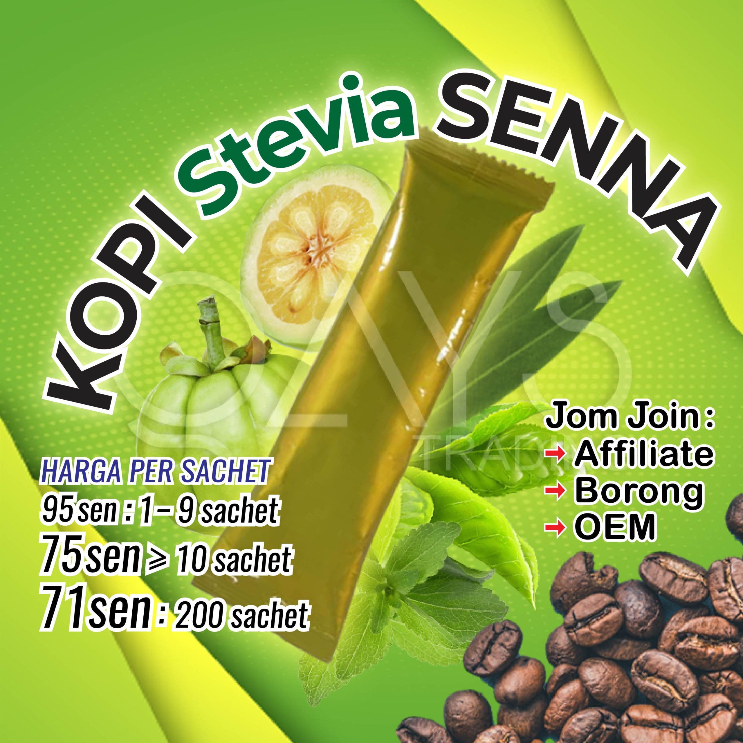 D6 Kopi Stevia Senna