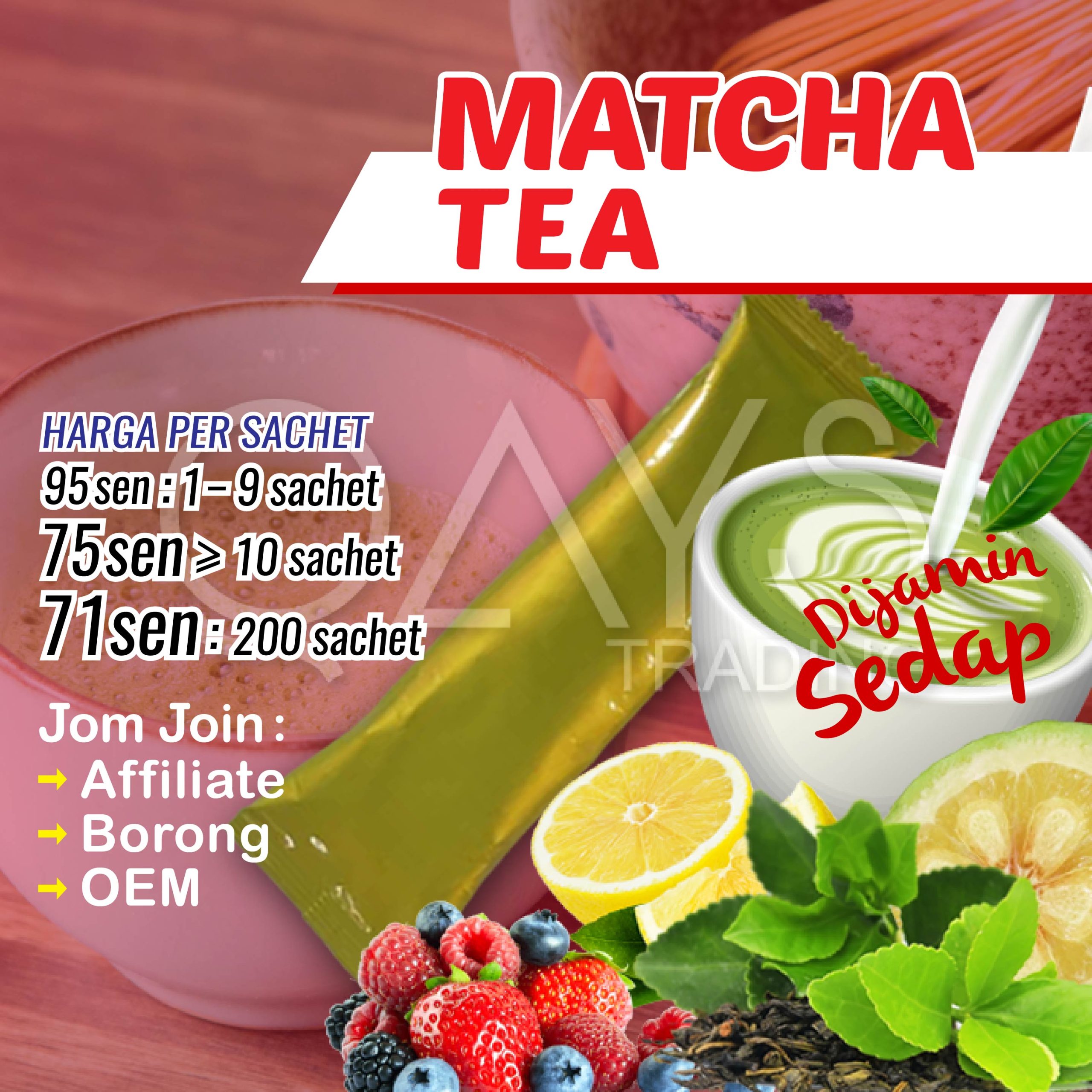 F15 Matcha Tea