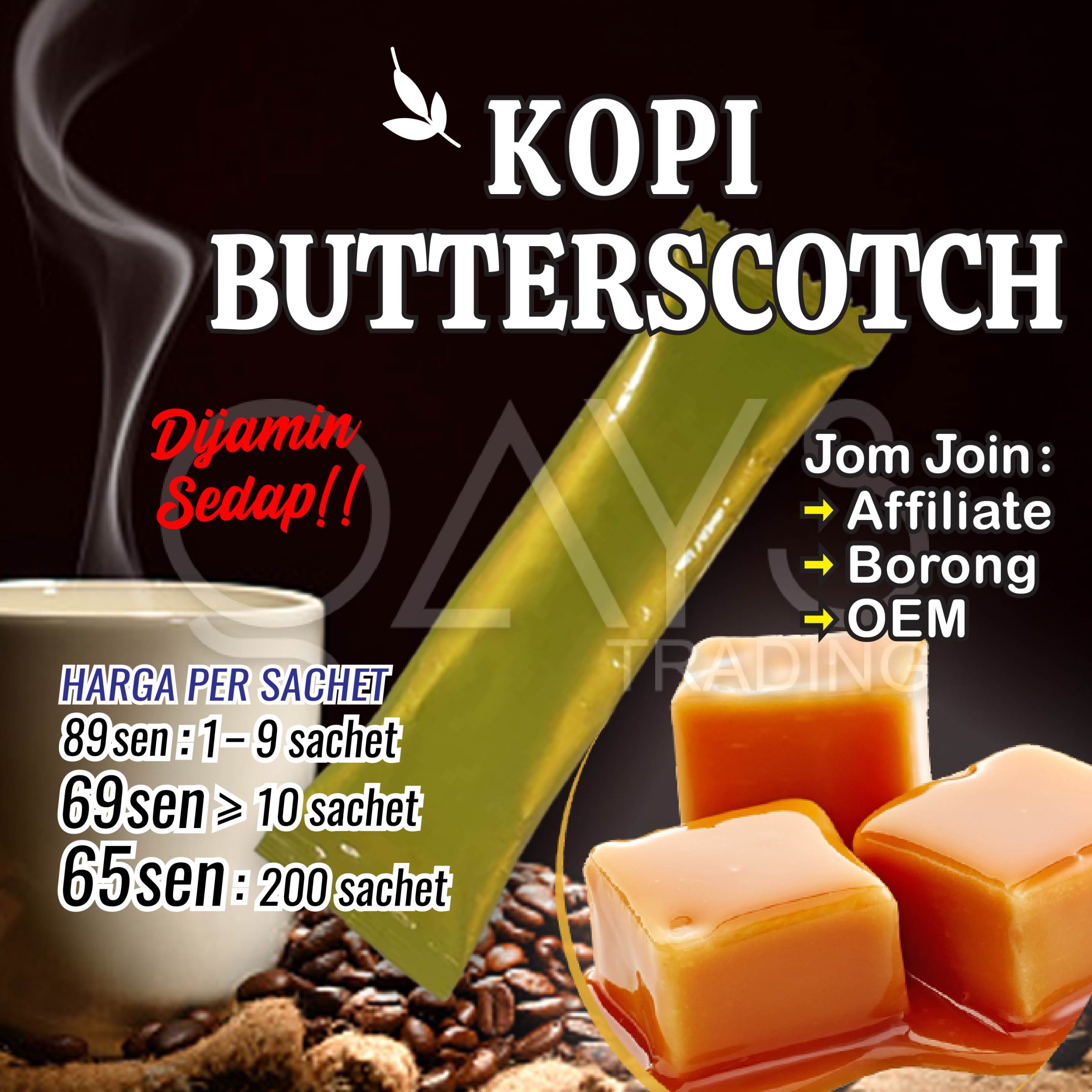 K3 Kopi Butterscotch