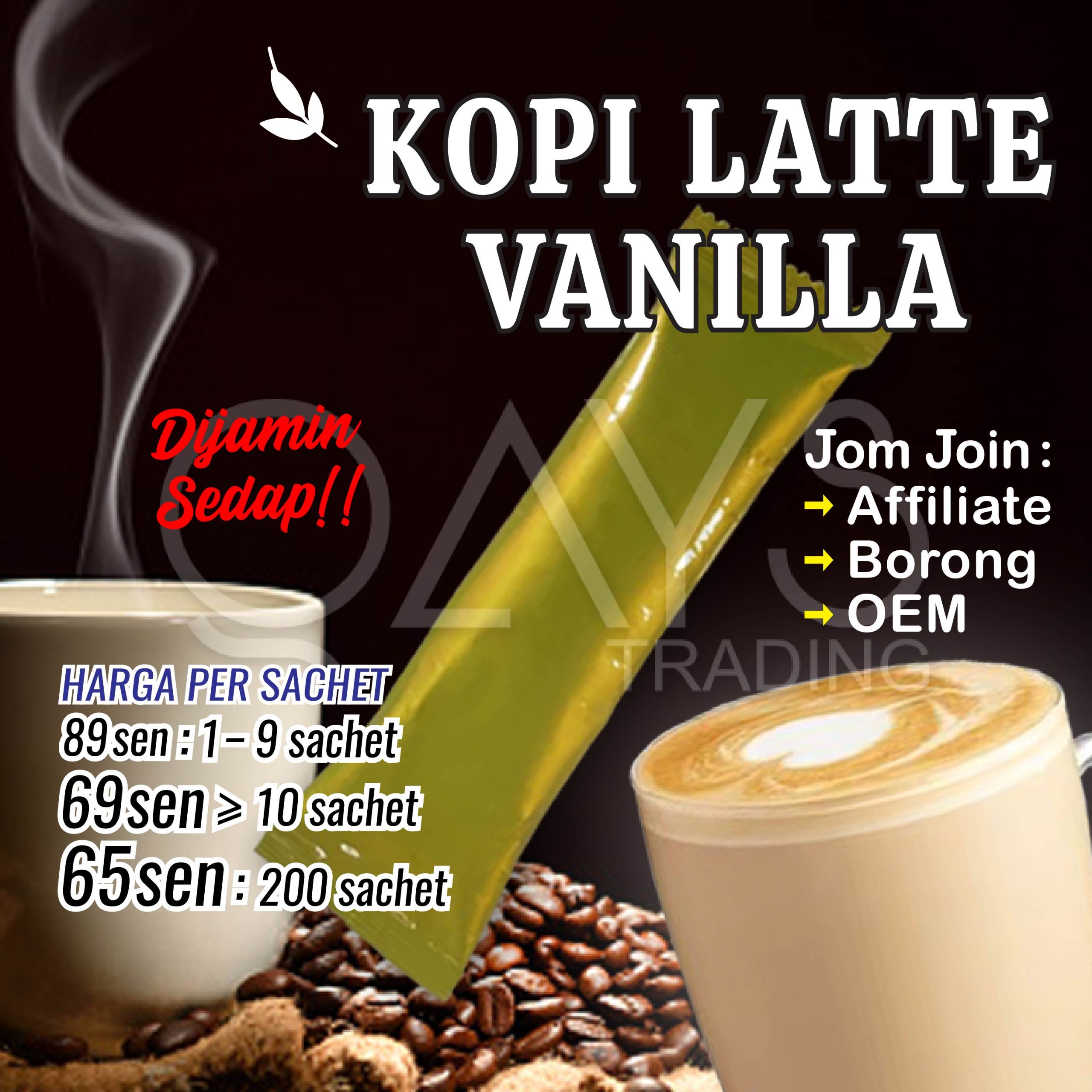 K8 Kopi Latte Vanilla