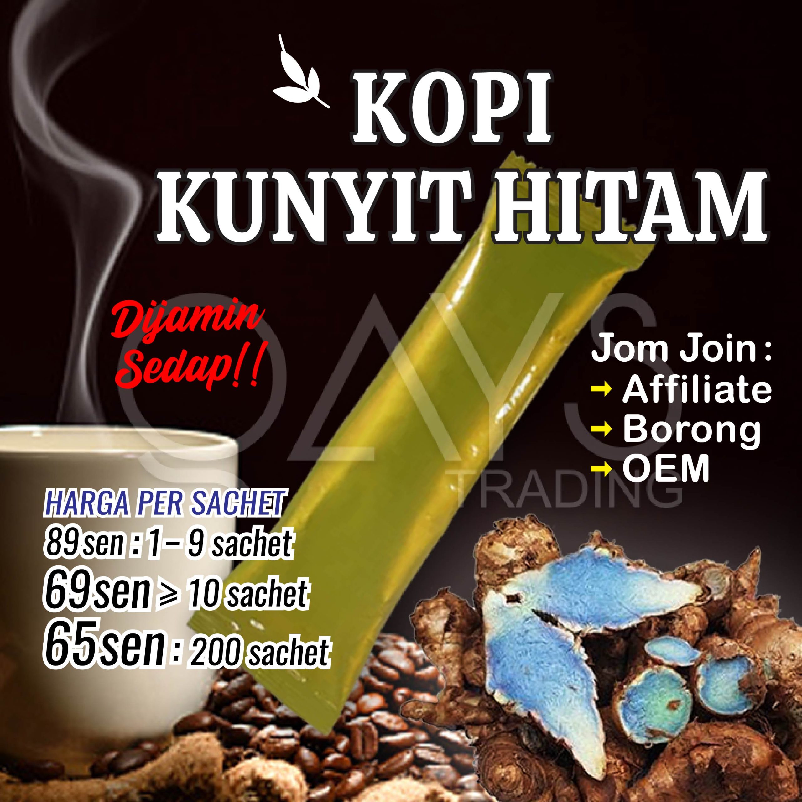 M1 Kopi Kunyit Hitam
