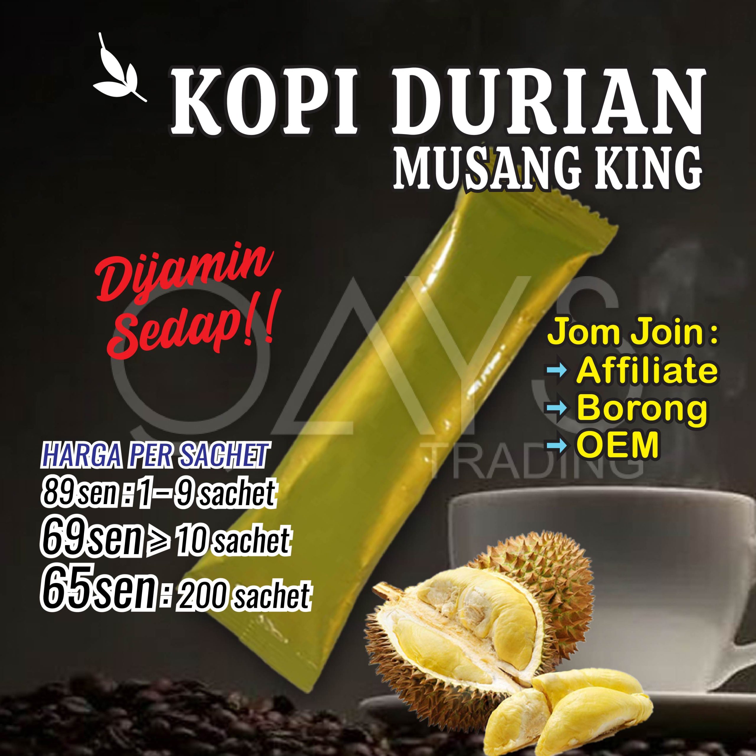 U14 Kopi Durian Musang King