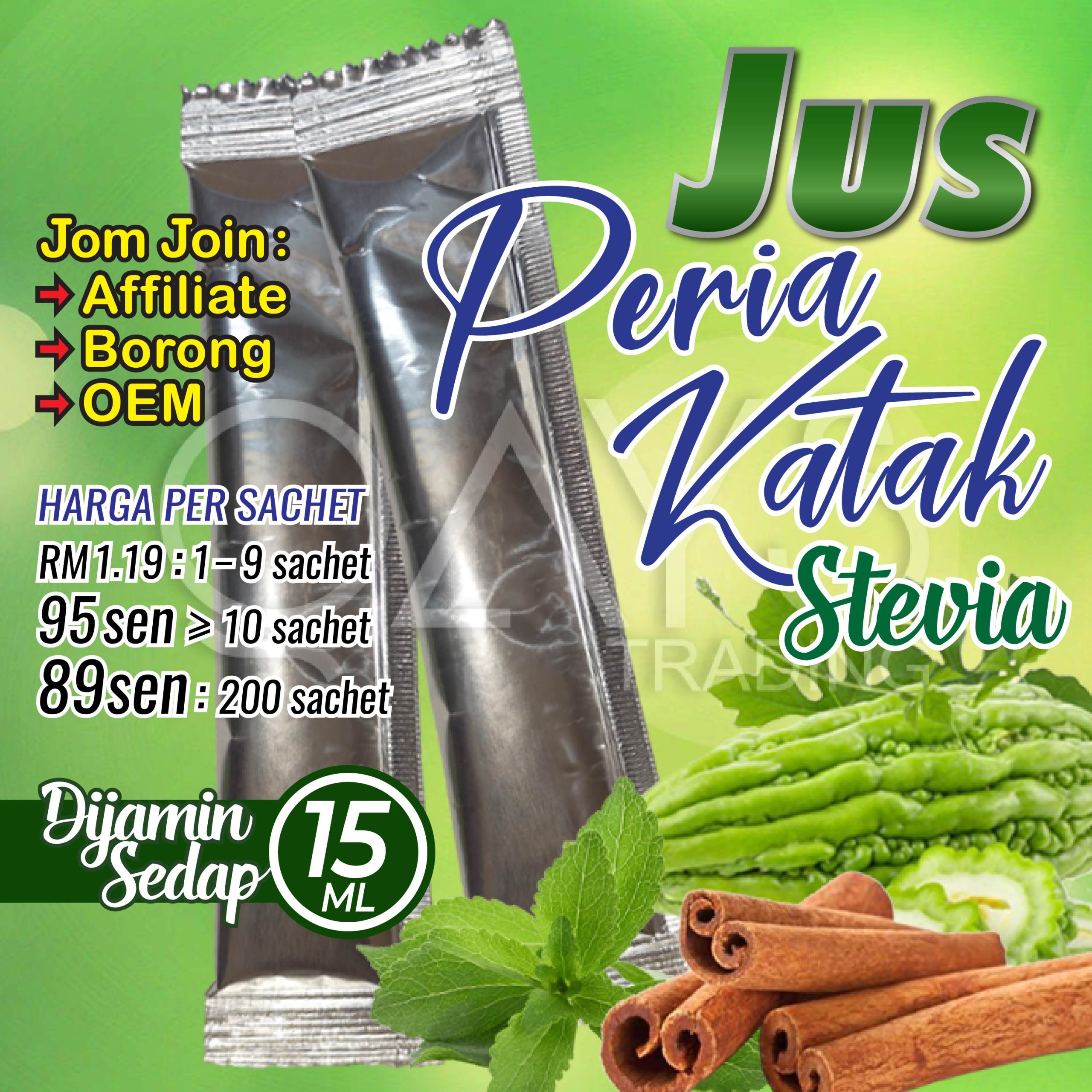 B1 Jus Peria Katak Stevia