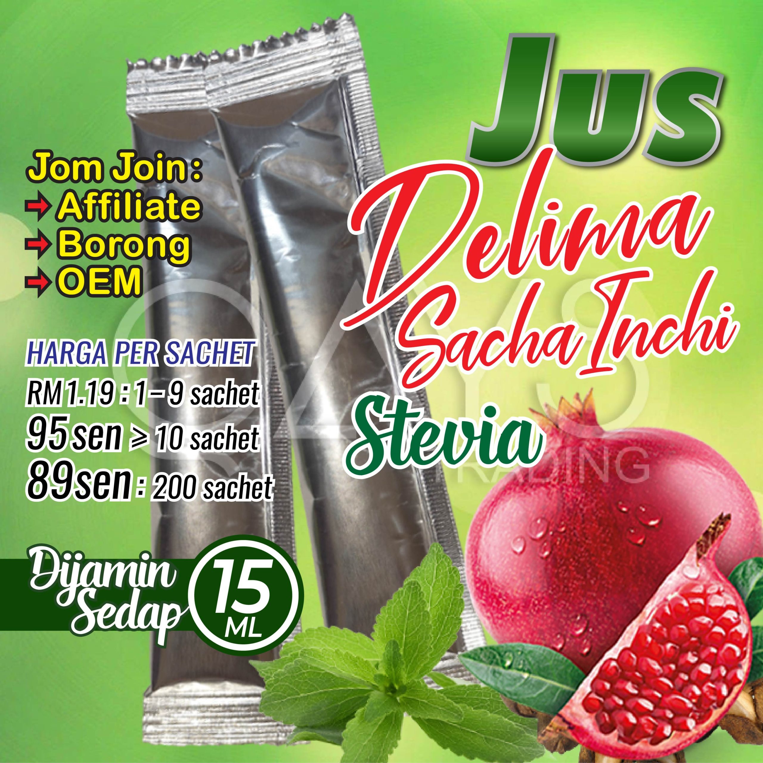 B4 Jus Delima Sacha Inchi Stevia