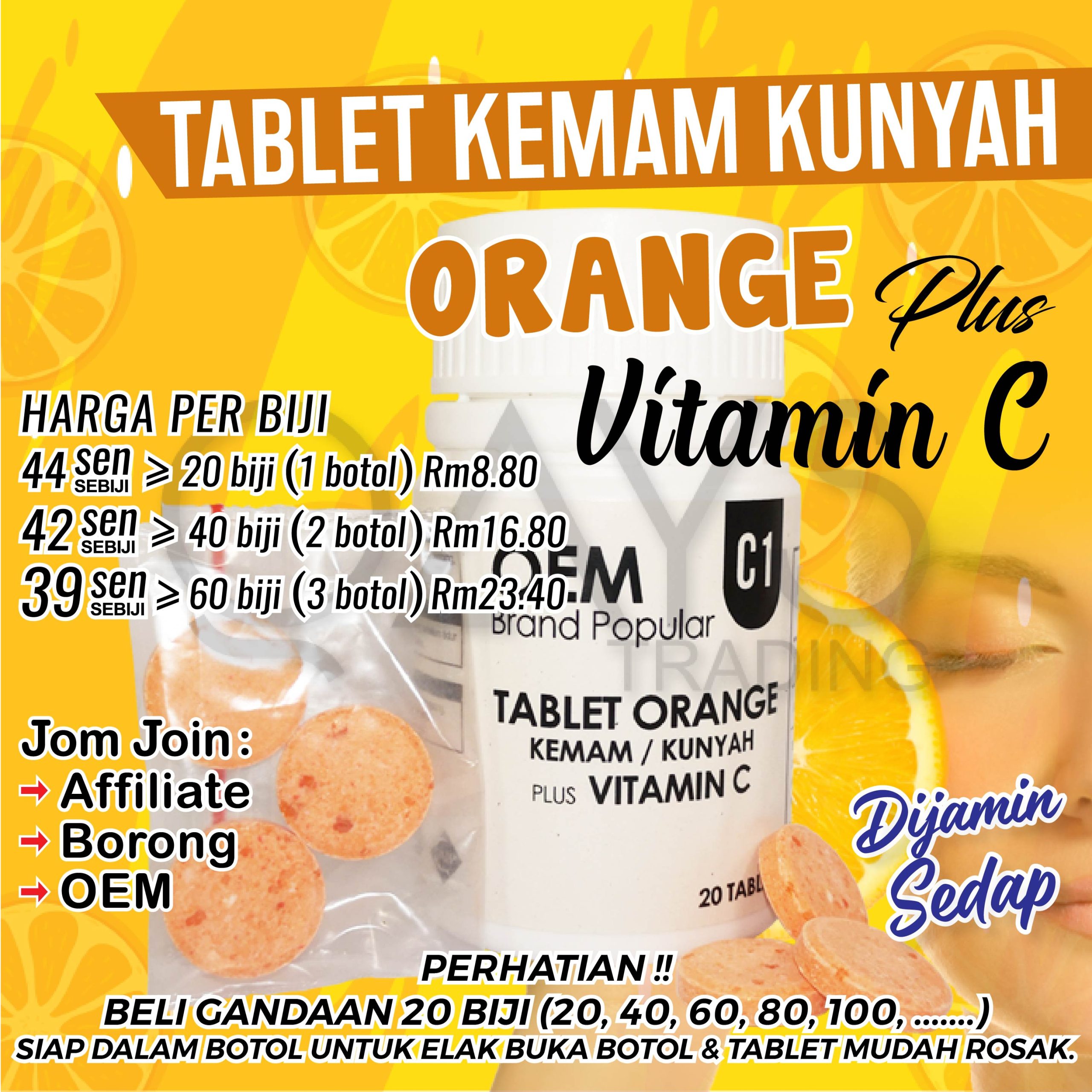 C1 Orange Vitamin C