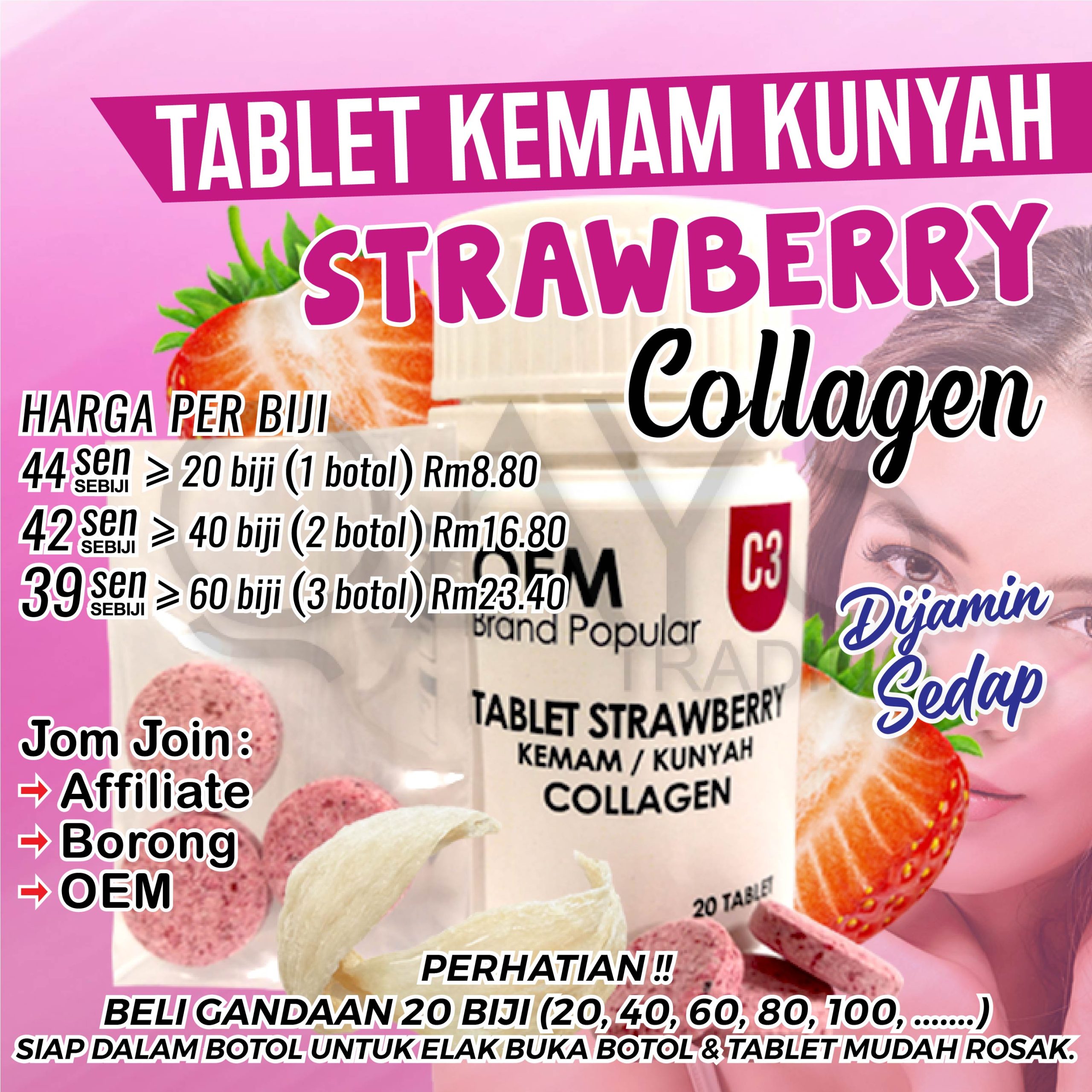 C3 Strawberry Collagen