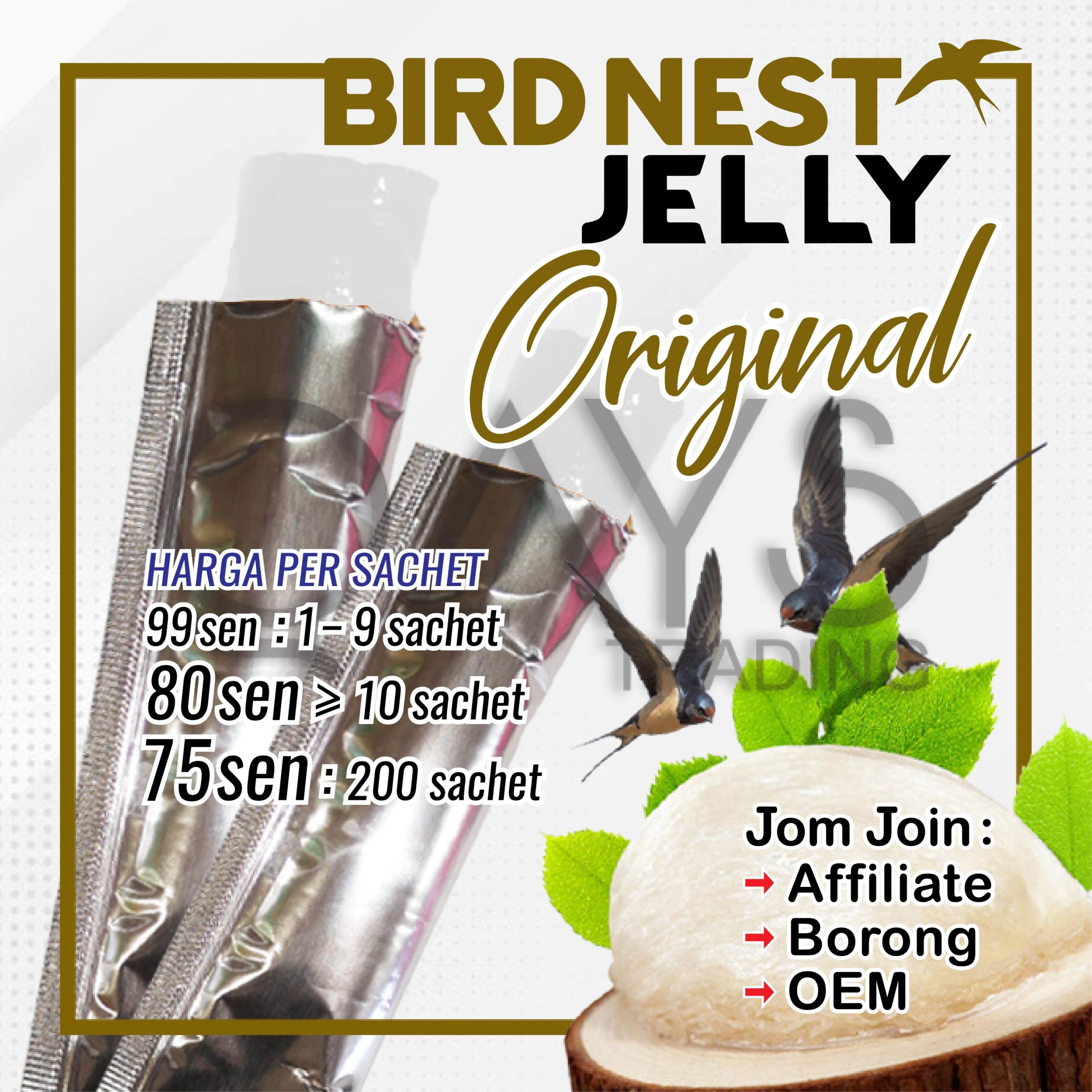 J1 Bird Nest Jelly (BNJ) Original