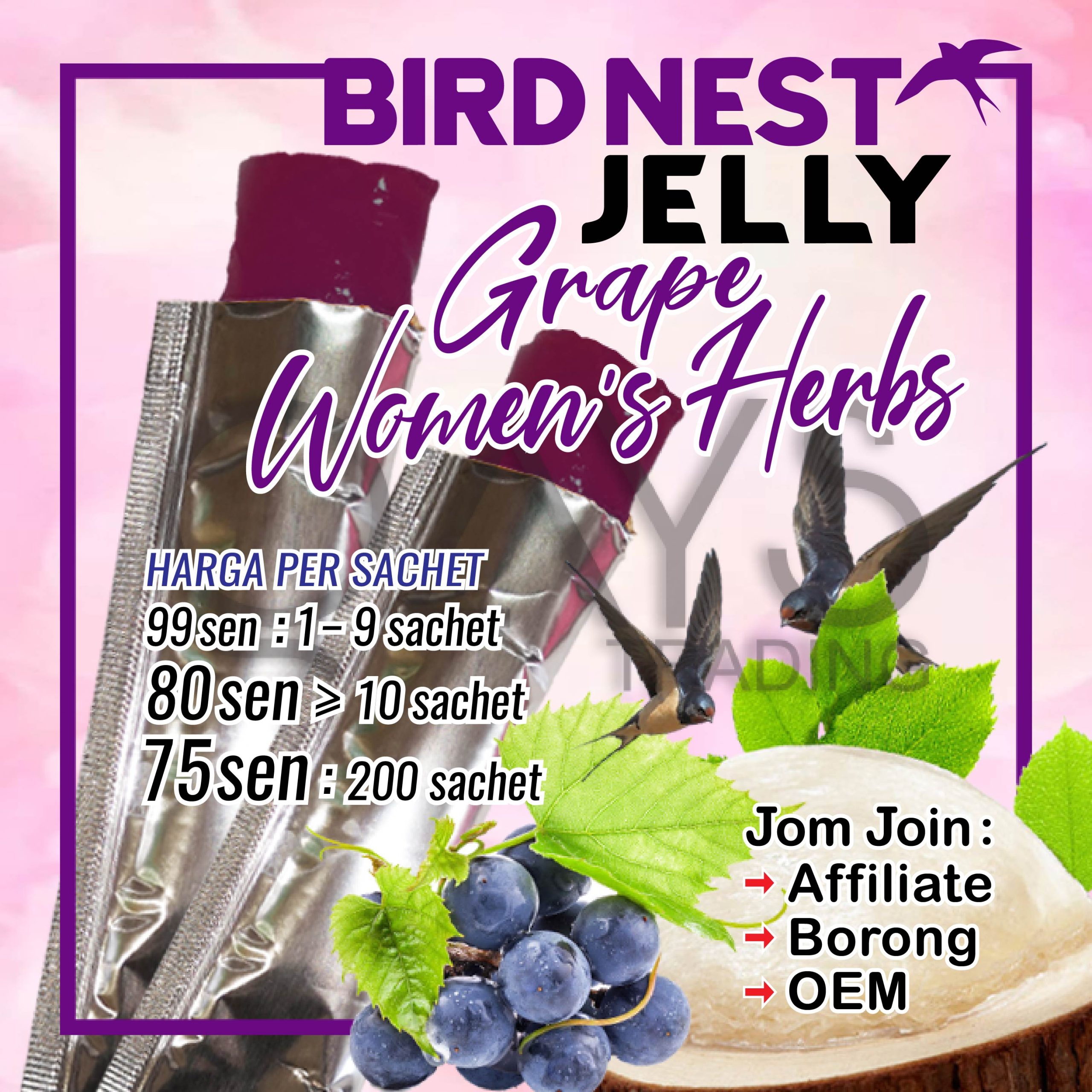 J3 BNJ Grape Women’s Herbs