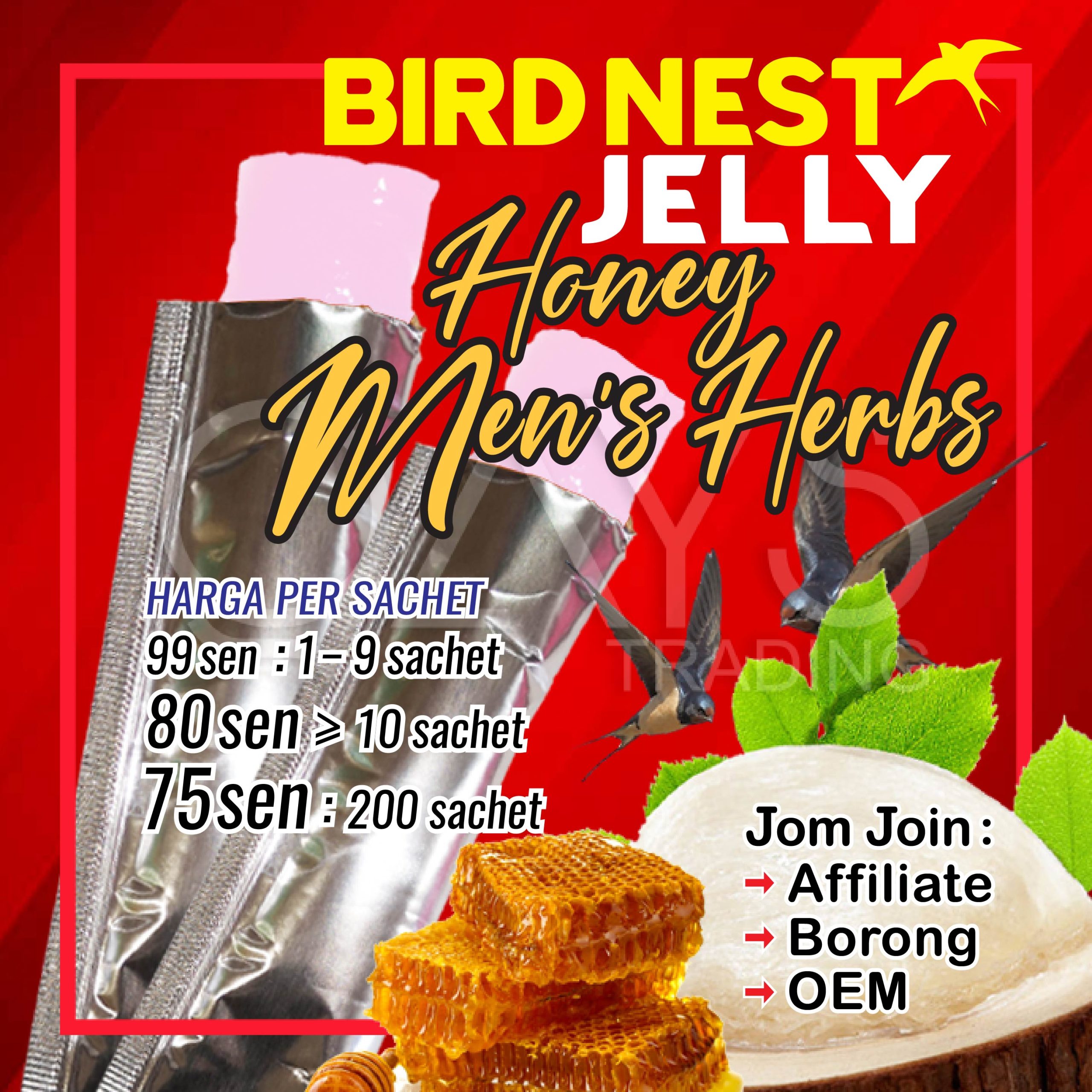J5 BNJ Honey Men’s Herbs