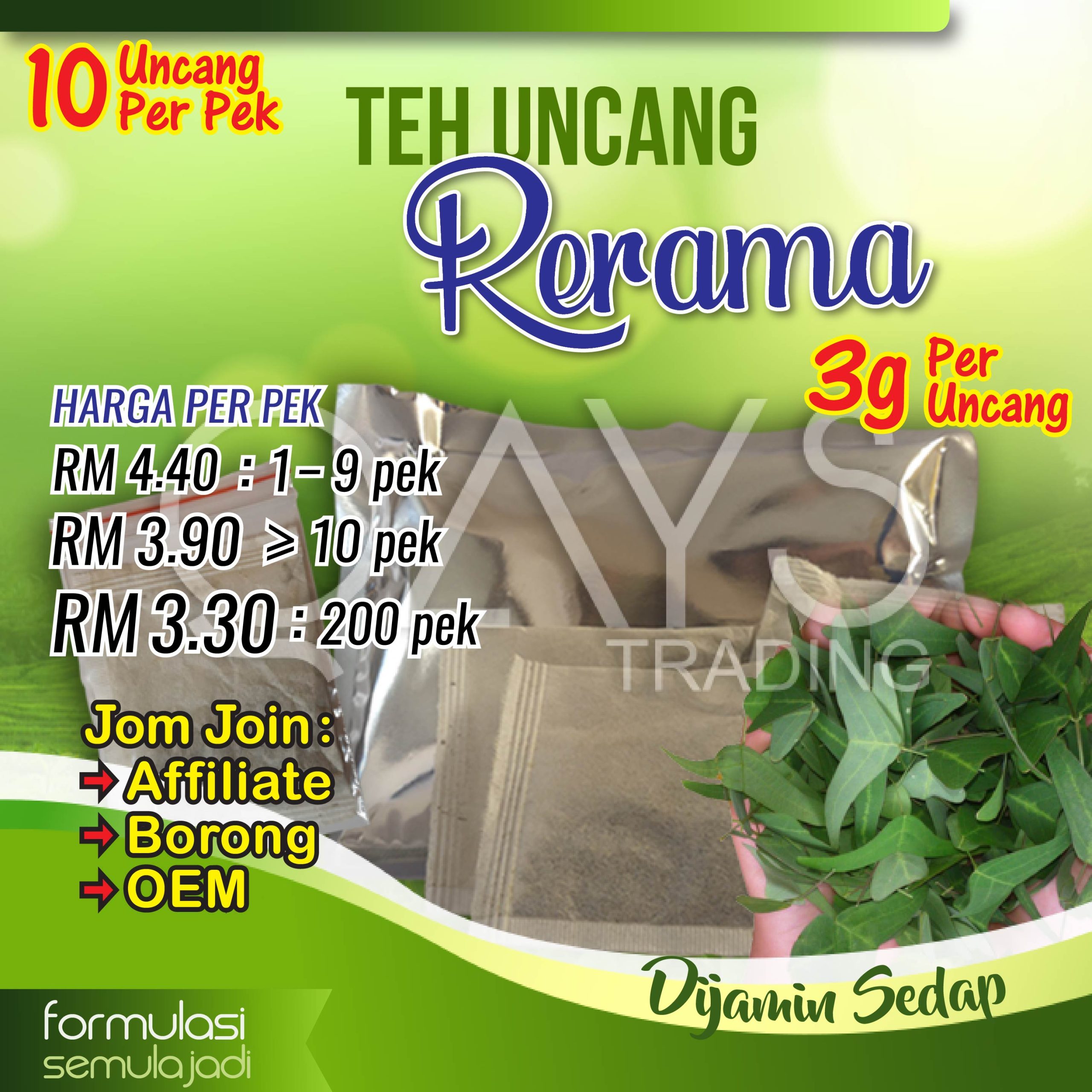 T12 Teh Uncang Rerama