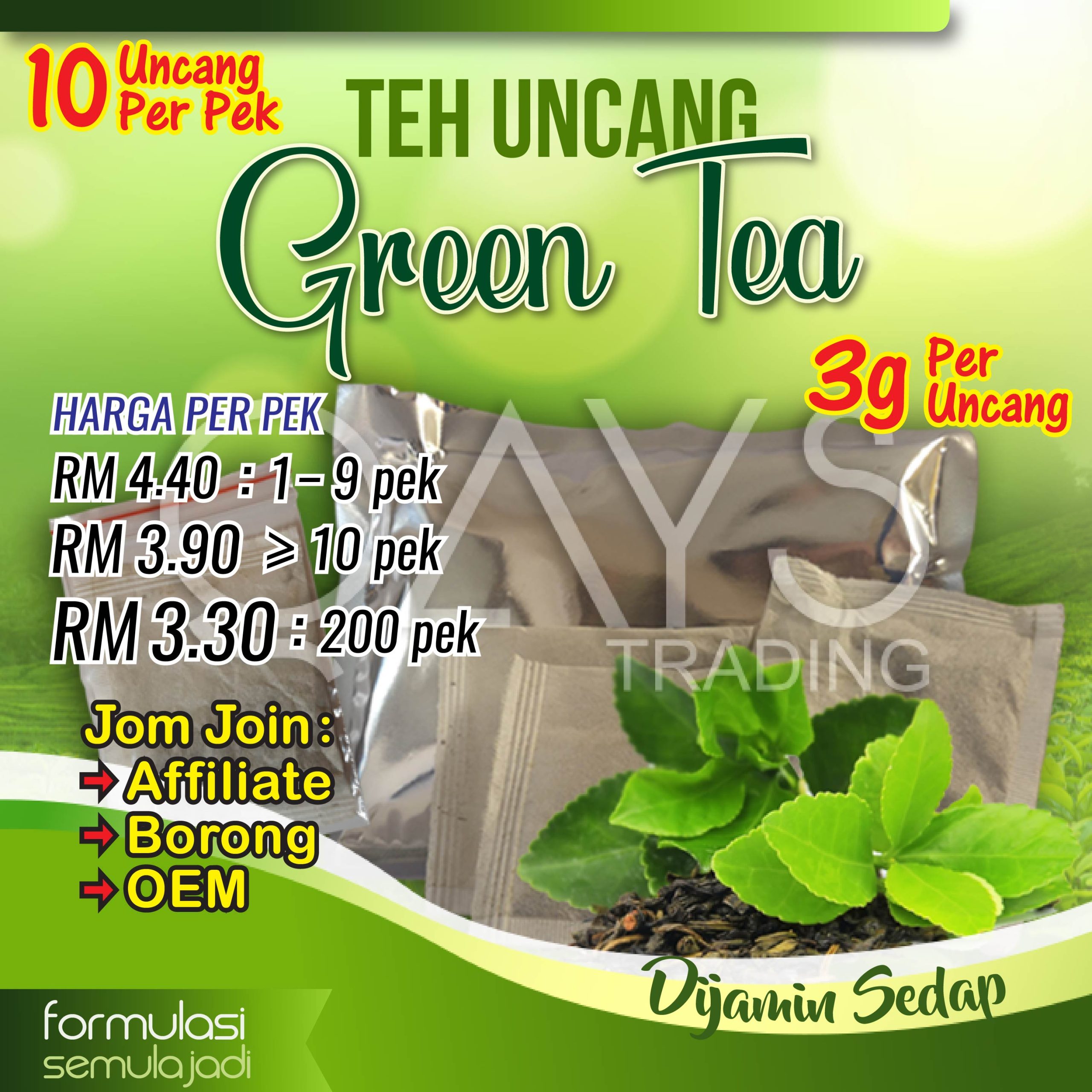 T19 Teh Uncang Green Tea