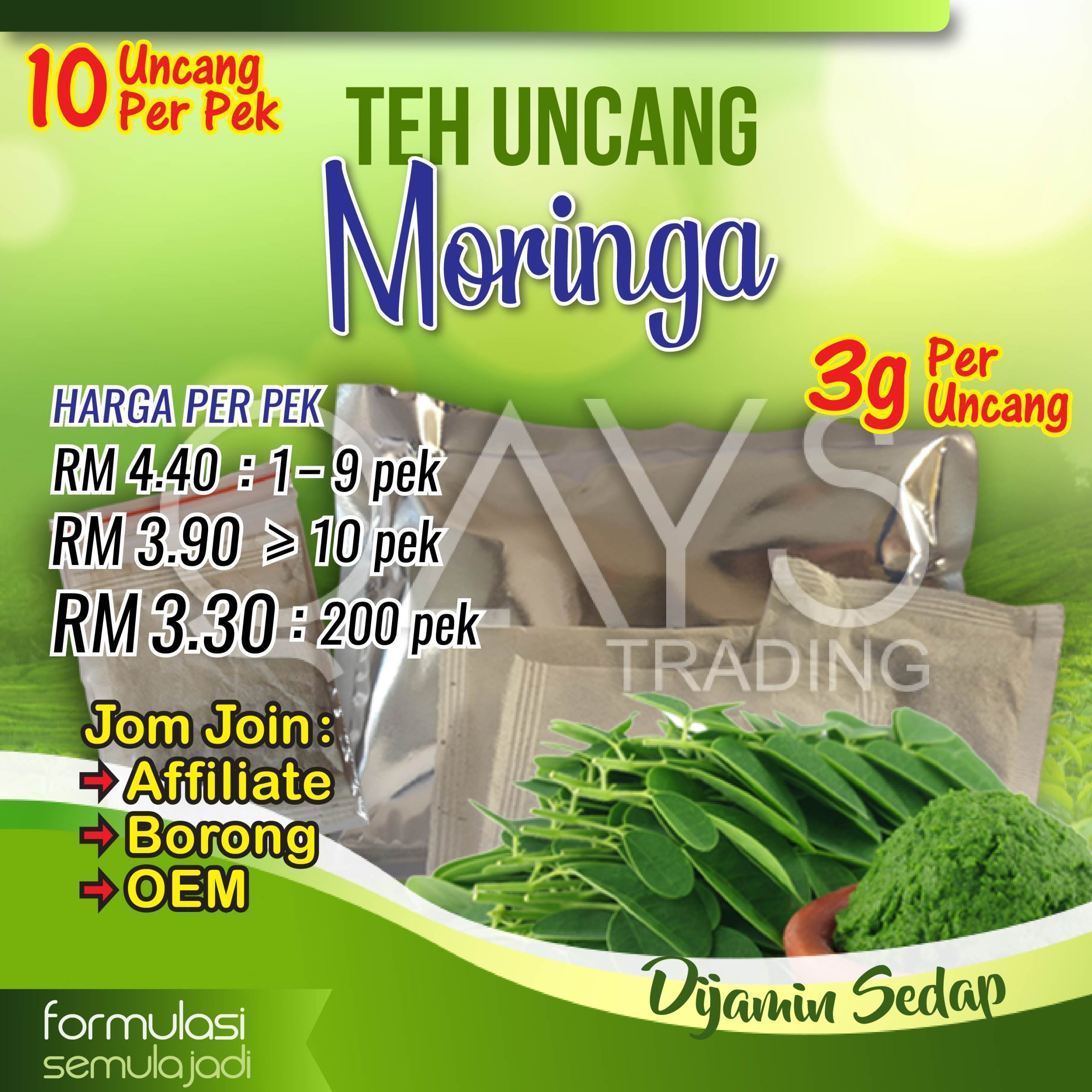 T23 Teh Uncang Moringa