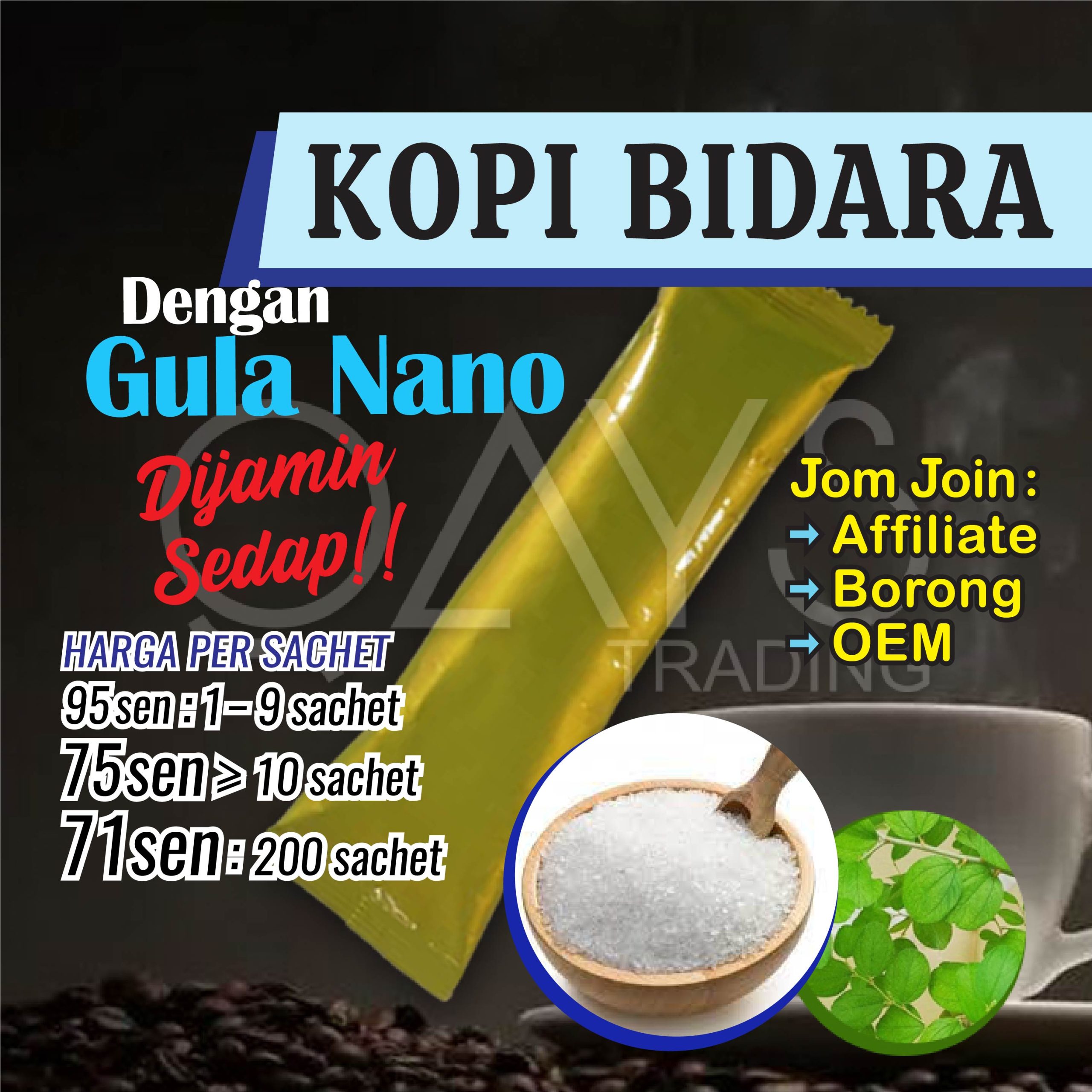 U9 Kopi Bidara Gula Nano